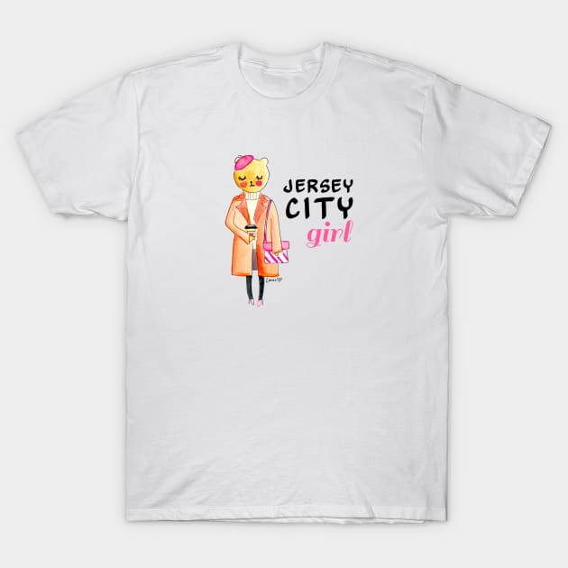 Jersey City Girl T-Shirt by Lady Lucas